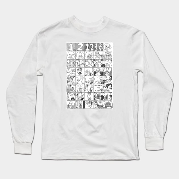 Asplenia Studios: Striptunes #4: "The Laundromat Song" Long Sleeve T-Shirt by AspleniaStudios